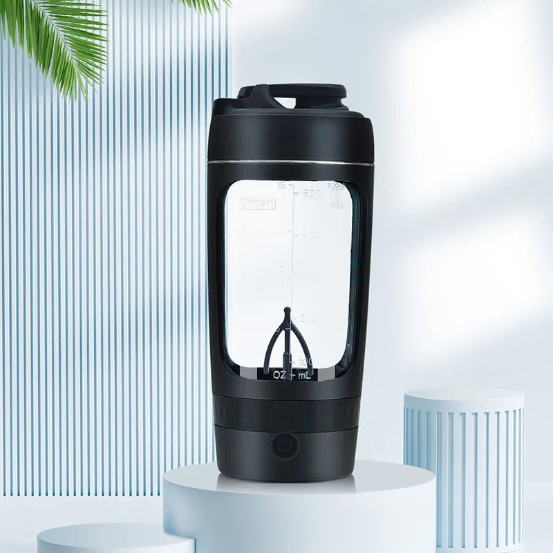 400-450ml USB Electric Portable Protein Shaker bottle Fully Automatic Rechargeable Stirring Cup