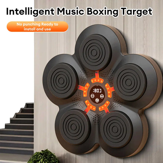 LED Lighted Reaction Smart Music Boxing Machine