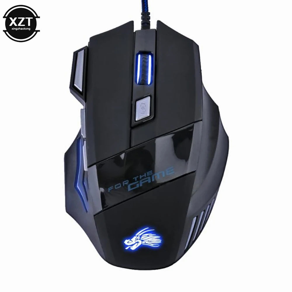 Professional 7-button Gaming Mouse With LEDs