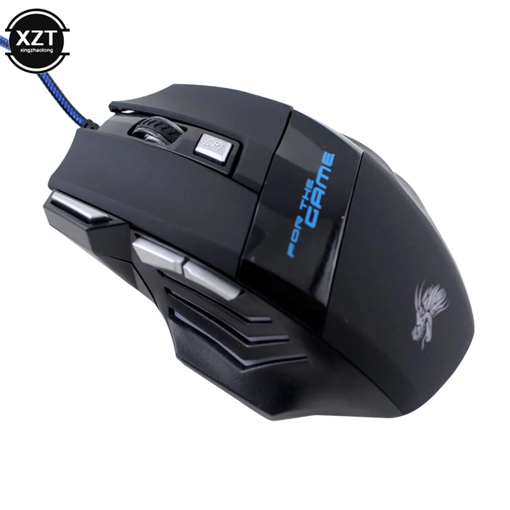 Professional 7-button Gaming Mouse With LEDs