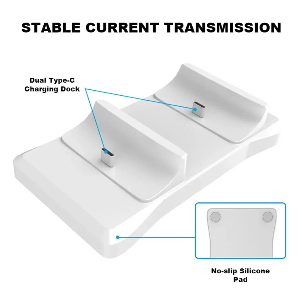 Dual Controller Charging Stand For PlayStation 5