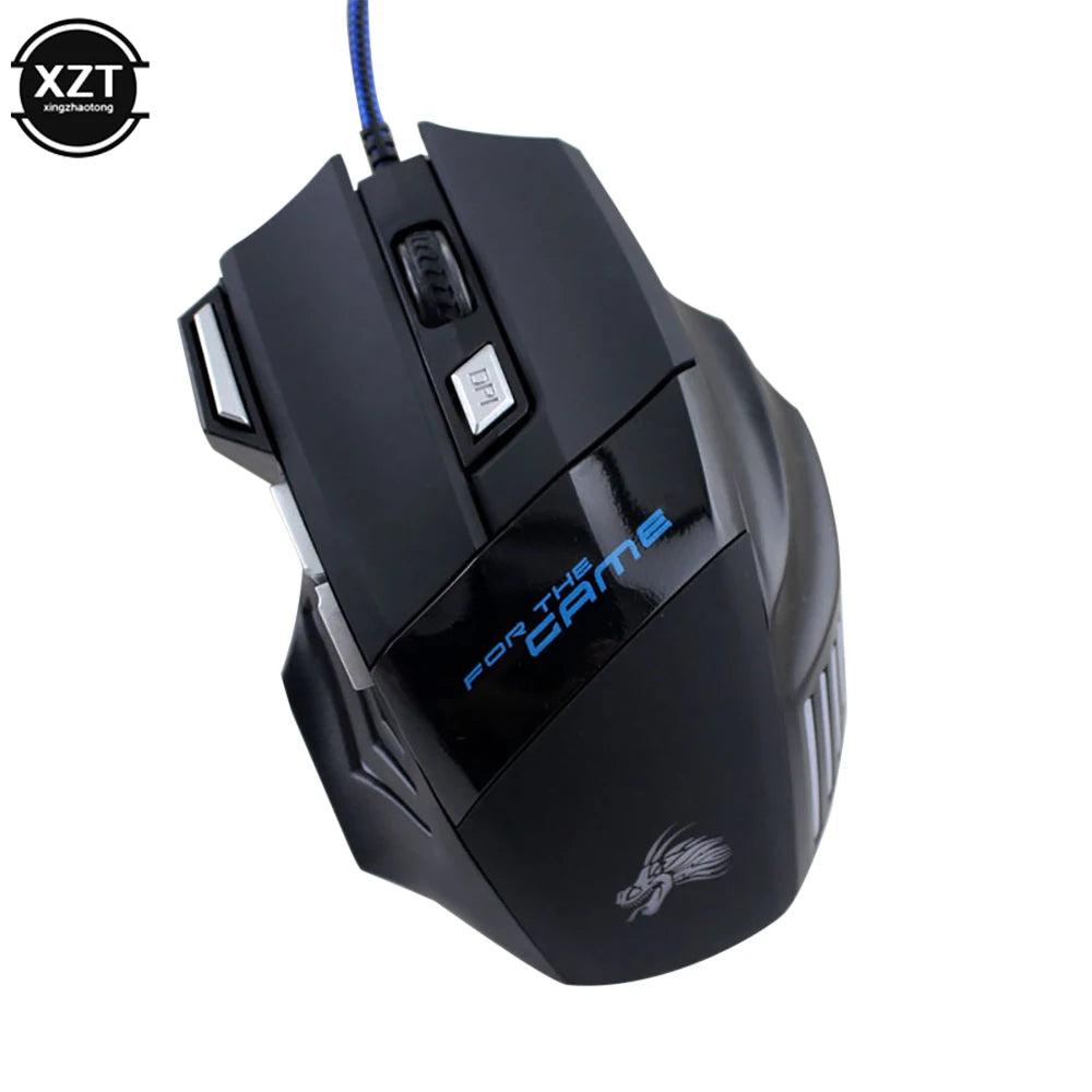 Professional 7-button Gaming Mouse With LEDs