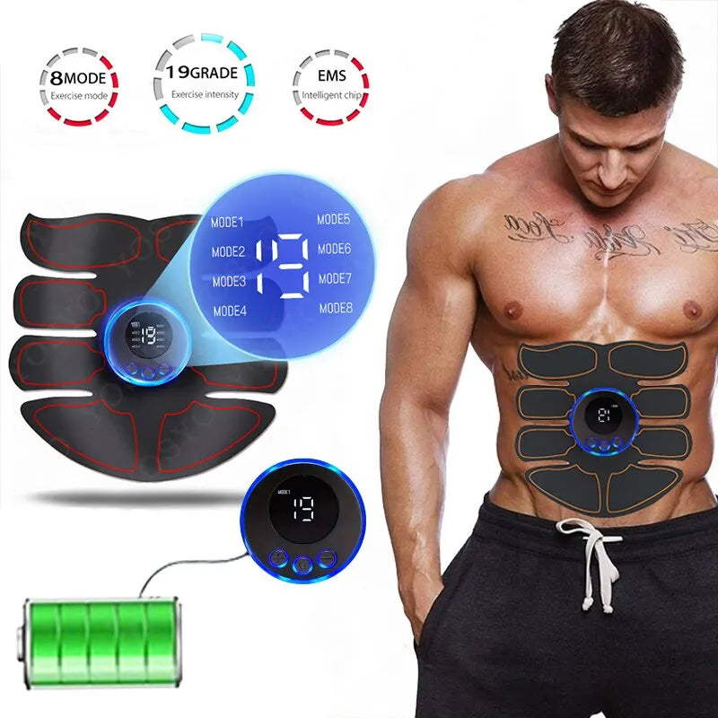 EMS Abdominal Muscle Stimulator Fitness ABS Training Patches