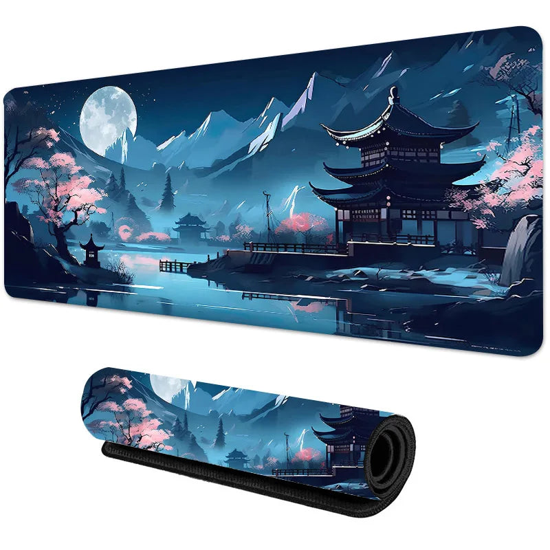 Sakura Scenery Mouse Pad